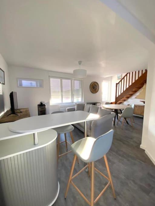 Apartmán La Capitainerie Beau Duplex Face Port De Plaisance Étaples Exteriér fotografie